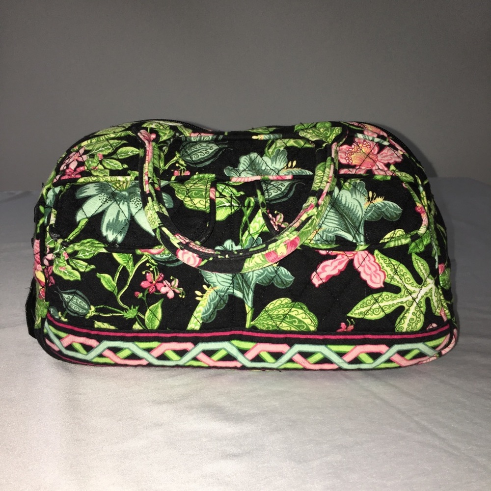Vera Bradley Lola Bowler Satchel in Botanica